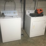 Basement washer/dryer